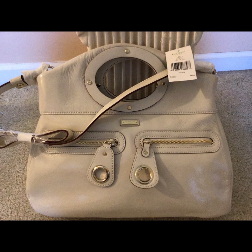 Off white hand bag